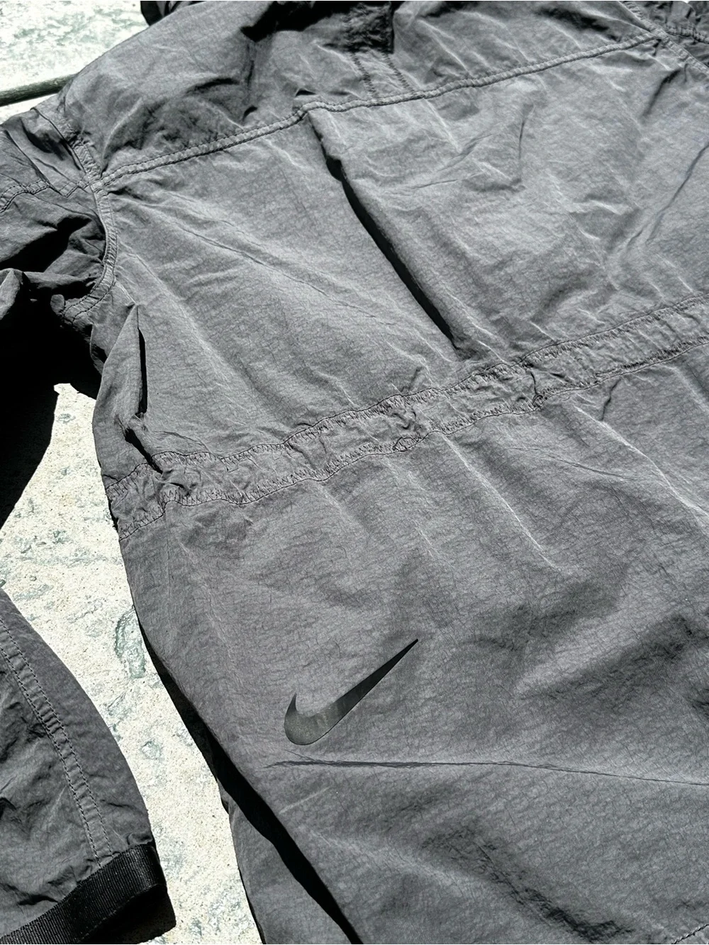 Nike Tech Pack Winter Jacket Mens Size Large Gray